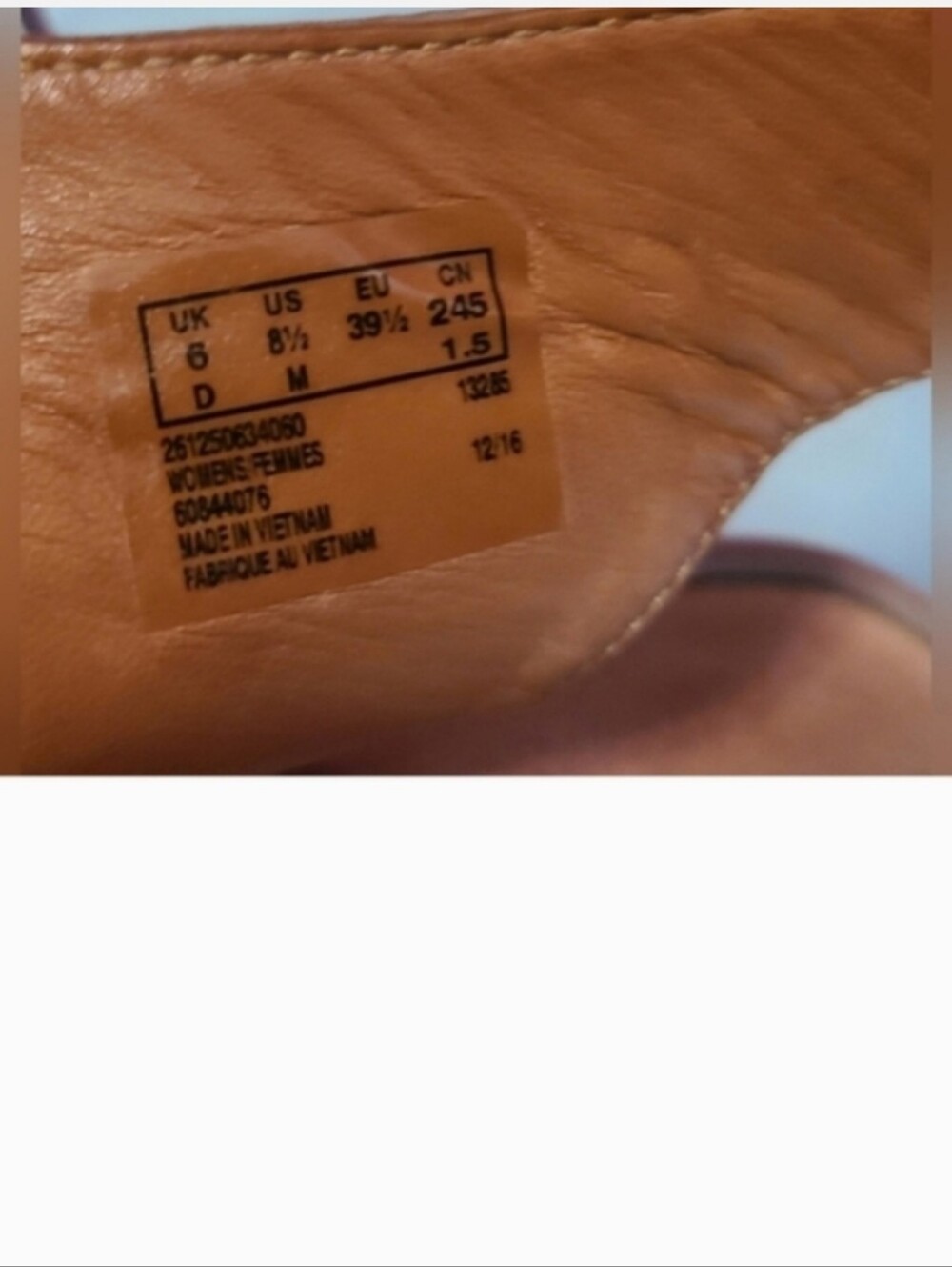 Clarks Beige Lace-Up Wedge Sandal - Picture 6 of 12
